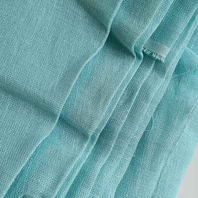 Pure Linen Fabric Lagoon