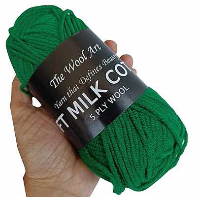 Soft Milk Cotton 64 Tree Green