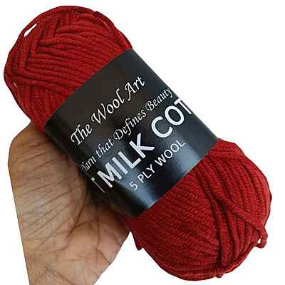 Soft Milk Cotton 54 Brick Red