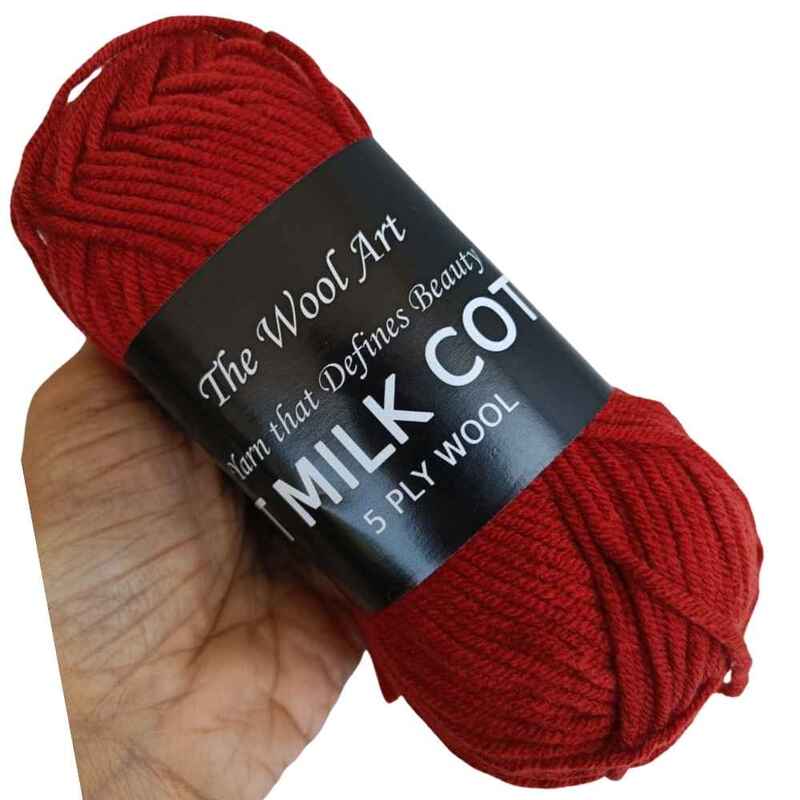 Soft Milk Cotton 54 Brick Red