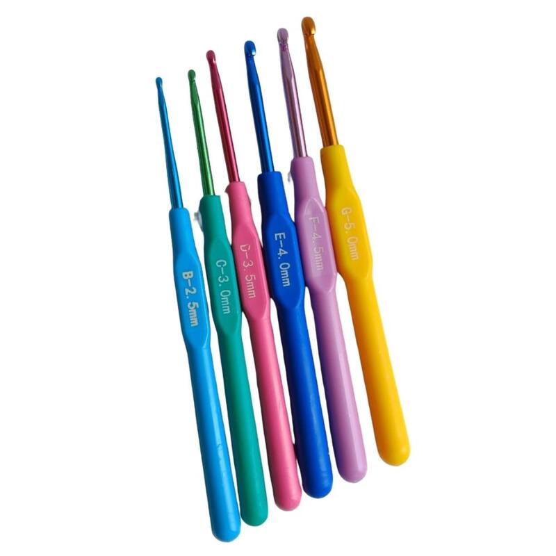Crochet Hooks With Handle 6 Pcs Crochet Hooks With Handle 6 Pcs