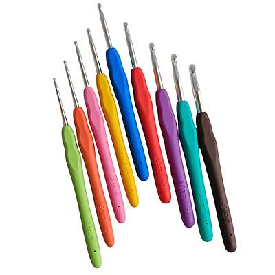 Crochet Hook Set with Soft Handle