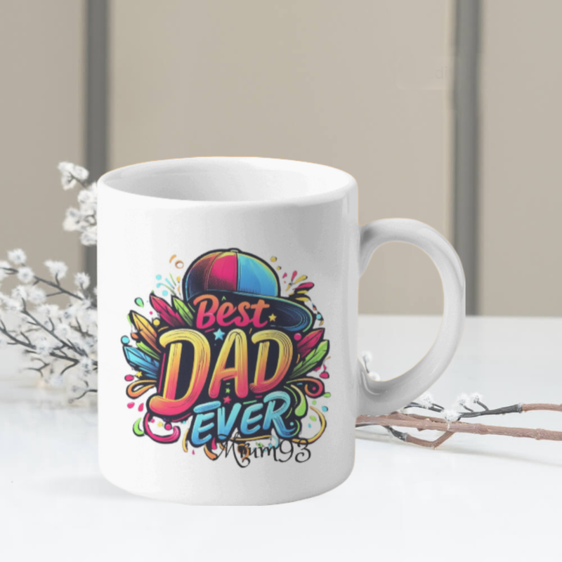 Best Dad Ever Mug- Father's Day Gift - Gifts for Father- Ceramic Mug Best Dad Ever Mug- Father's Day Gift - Gifts for Father- Ceramic Mug