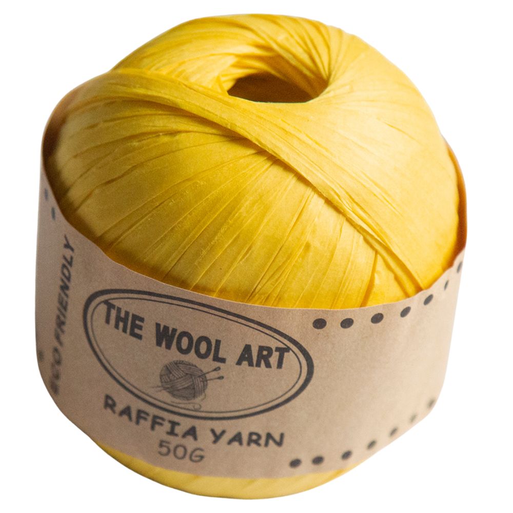 Buy Raffia Paper Yarn |Eco Friendly| Wallets|Bags|Hats|Cellulose Viscos ...