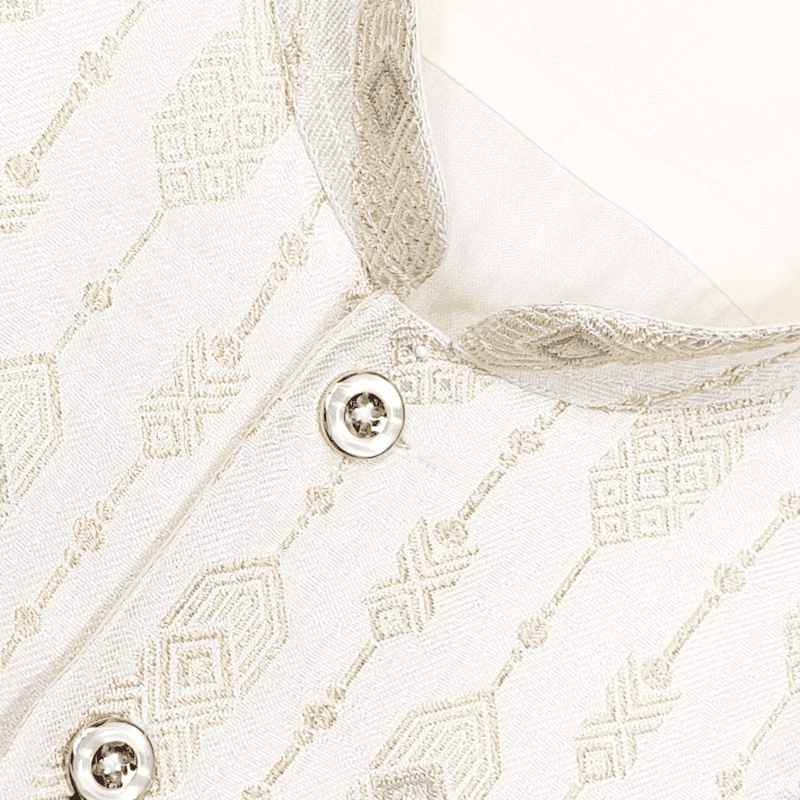 CREAM PARTY WEAR SHIRT