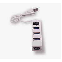 USB 2.0 High-Speed 480 Mbps 4 Port USB Hub With Switch USB 2.0 High-Speed 480 Mbps 4 Port USB Hub With Switch