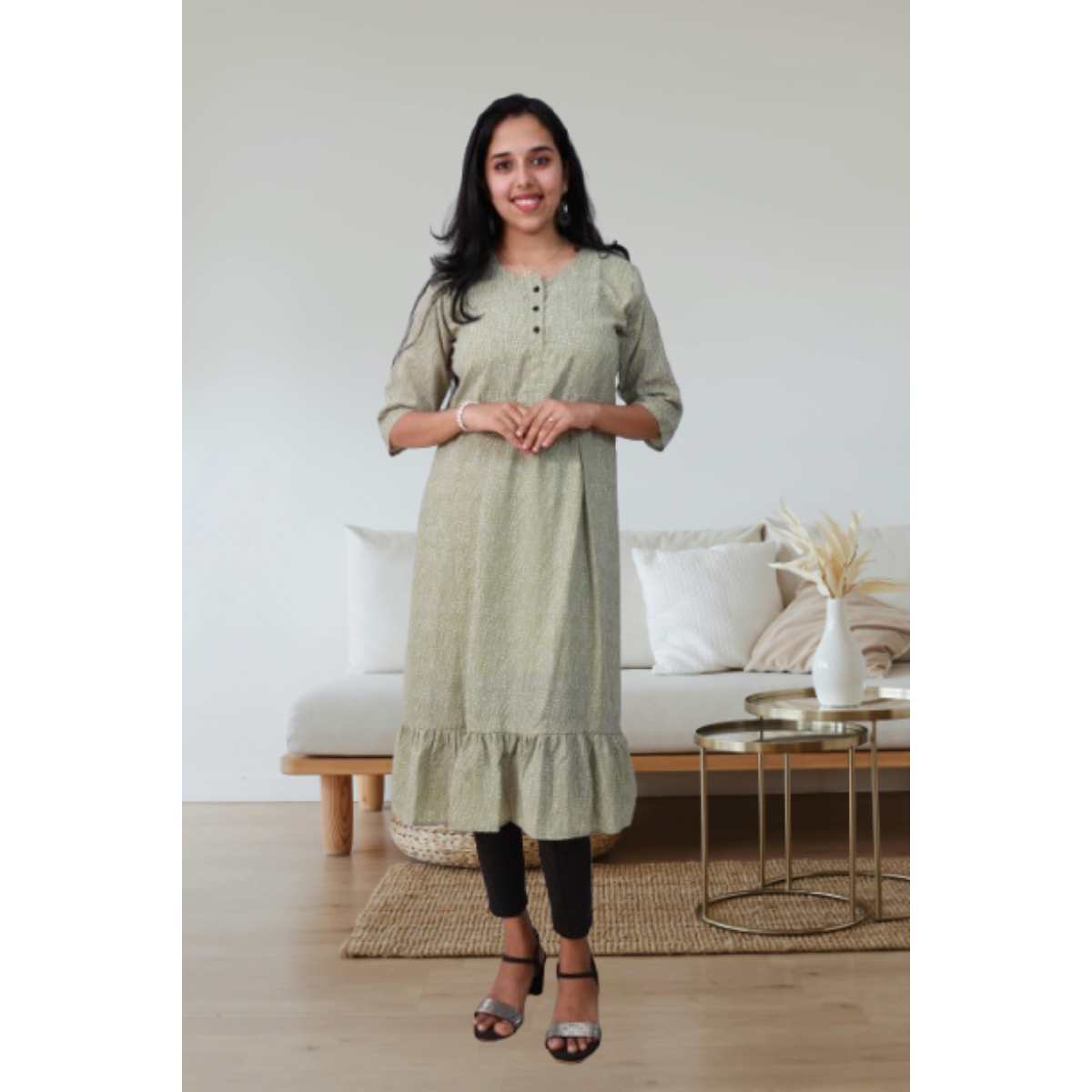 Isha Light Green