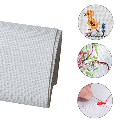 Zuchi Aida Fabric White 14C Zuchi Aida Fabric White 14C
