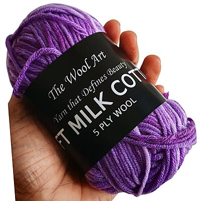 Soft Milk Cotton Multi 106 Variegated Violet