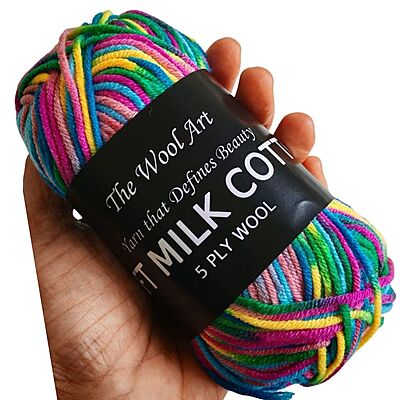 Soft Milk Cotton Multi 129 Happy Hues