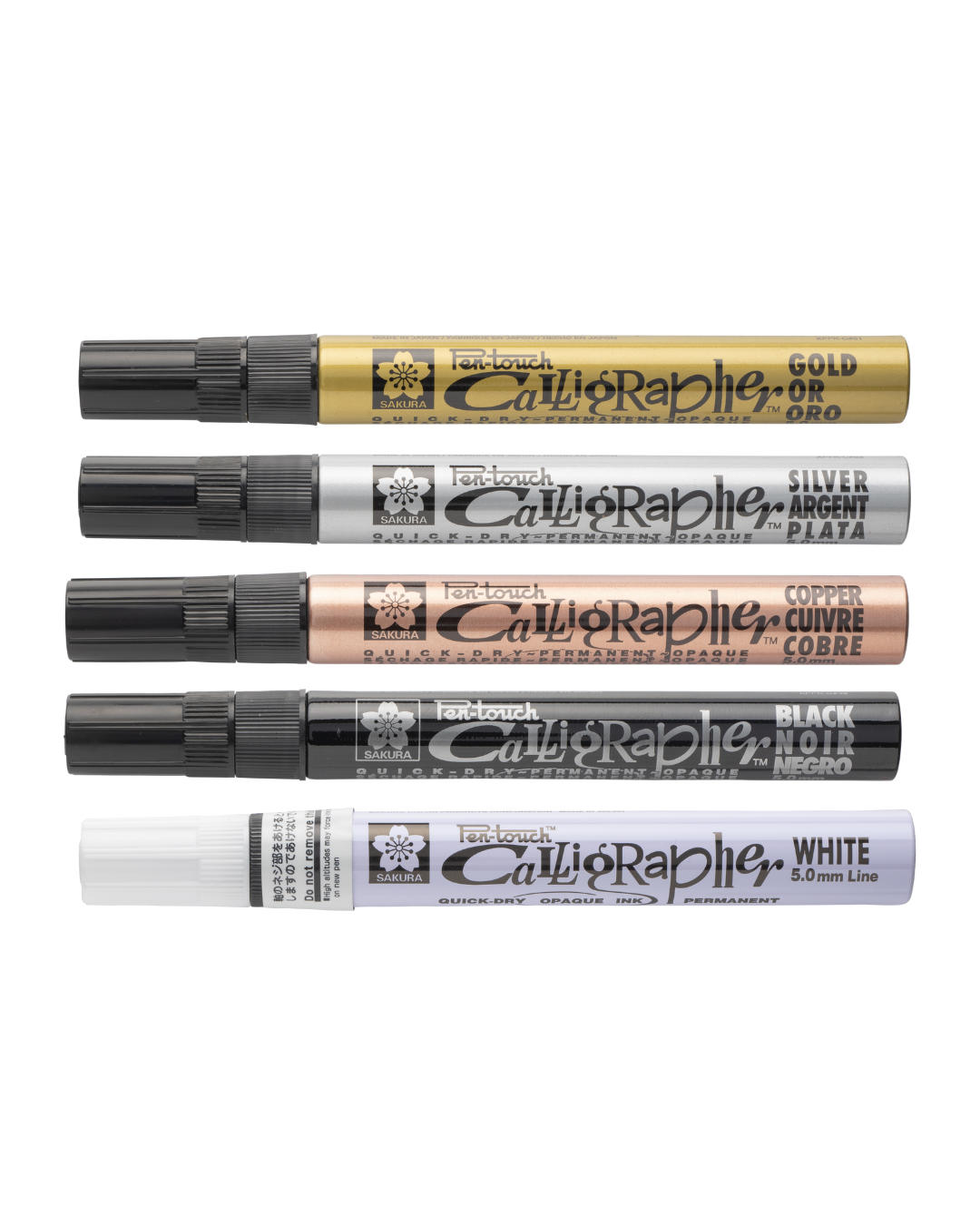 Sakura Pentouch Calligrapher 5mm, 2pk