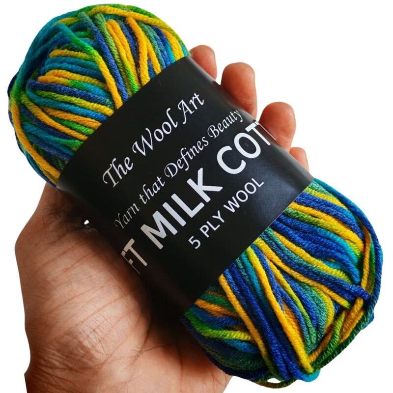 Soft Milk Cotton Multi 117 Jungle Vibes
