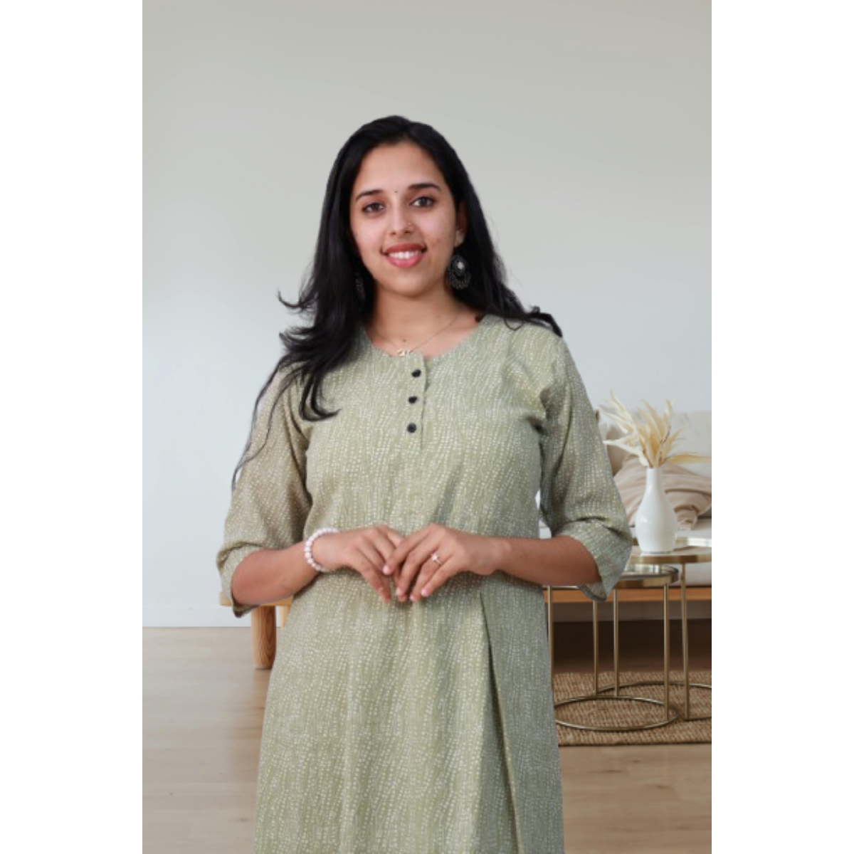 Isha Light Green