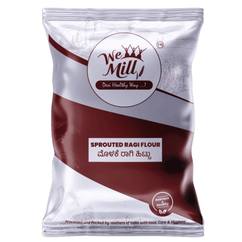 Sprouted Ragi Flour (1 Kg)