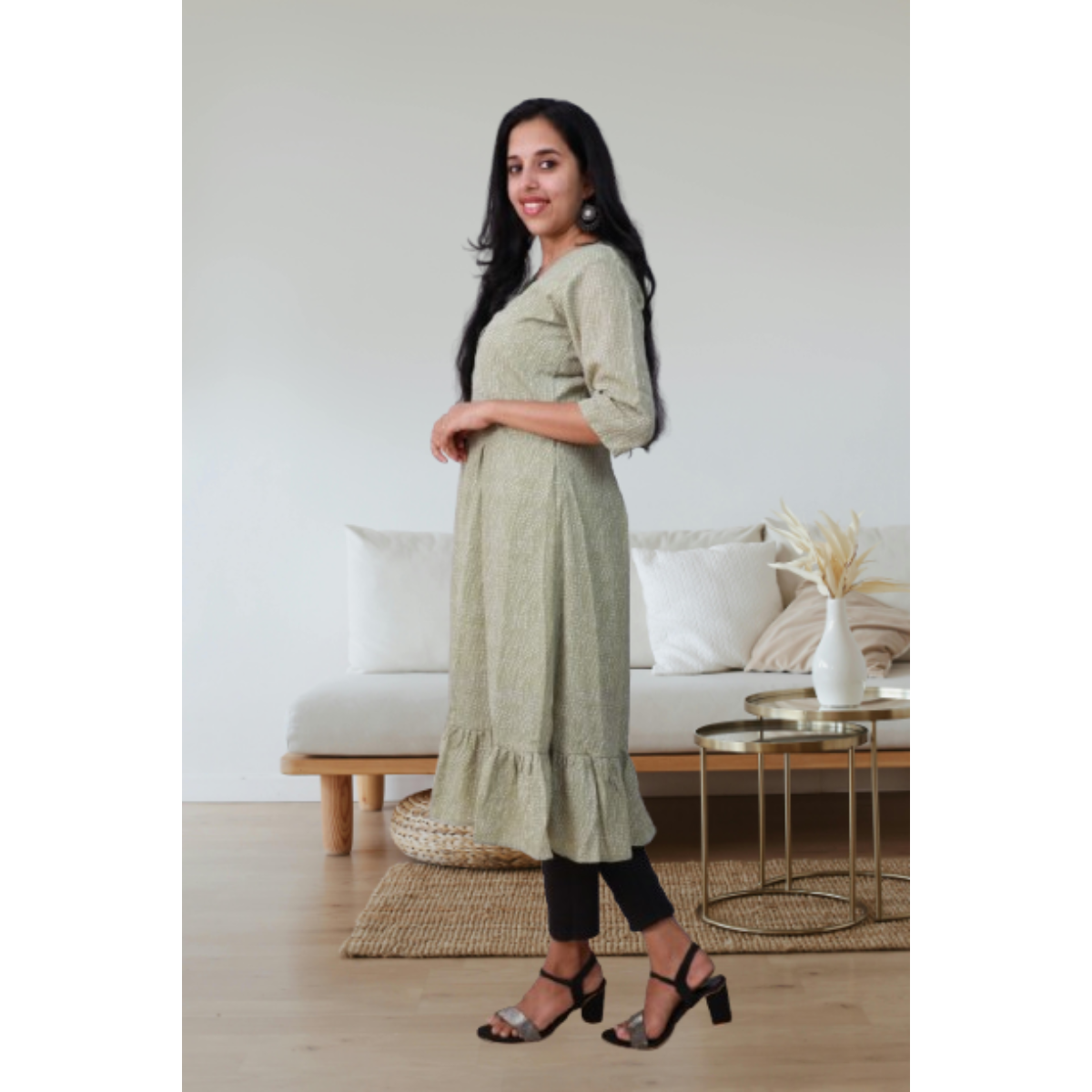 Isha Light Green