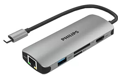 PHILIPS 6 in 1 HUB Type C USB Hub PHILIPS 6 in 1 HUB Type C USB Hub