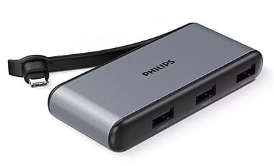 Philips USB-C TO 3 X USB -A 3.0, HDMI, PD3.0 (100W) Philips USB-C TO 3 X USB -A 3.0, HDMI, PD3.0 (100W)