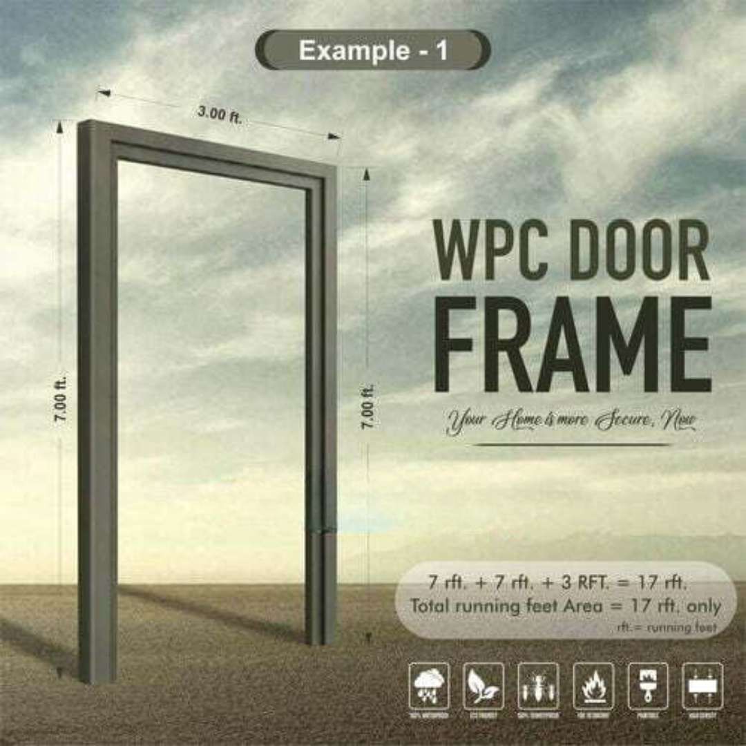 Door Frame 3" X 2" Single Pattam Door Frame 3" X 2" Single Pattam