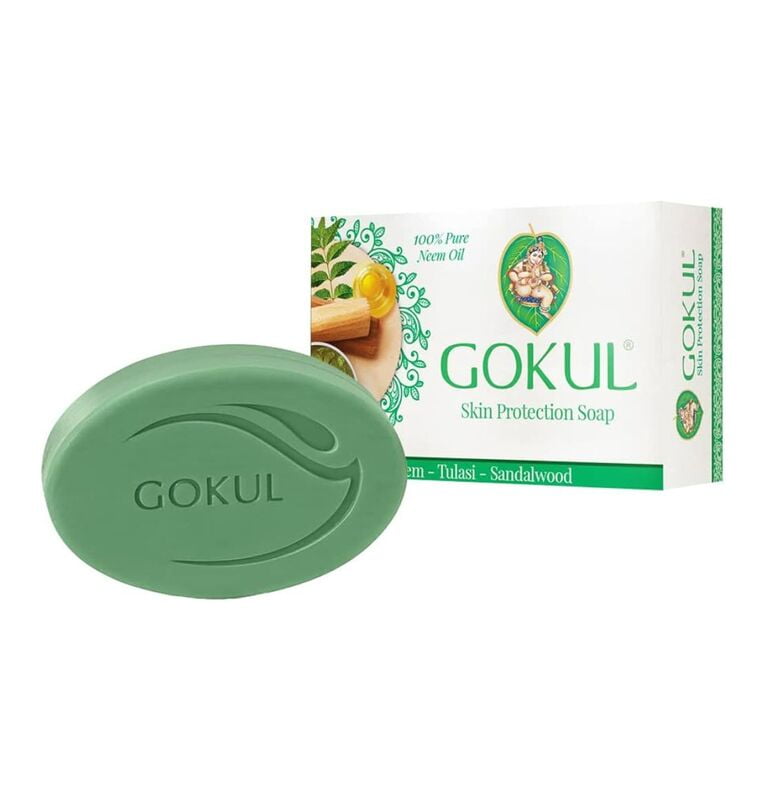 Gokul Skin Protection Soap - Neem, Tulasi Gokul Skin Protection Soap - Neem, Tulasi