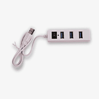 USB 2.0 High-Speed 480 Mbps 4 Port USB Hub With Switch USB 2.0 High-Speed 480 Mbps 4 Port USB Hub With Switch