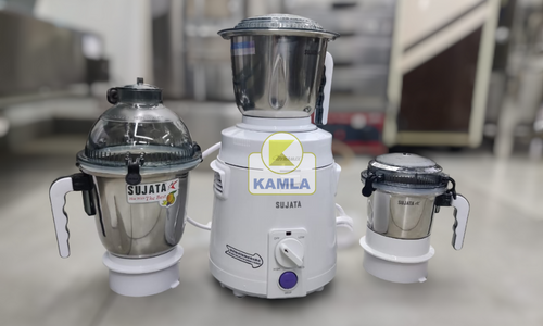 Sujata Dynamix, Mixer Grinder, 900 Watts, 3 Jars (White) Sujata Dynamix, Mixer Grinder, 900 Watts, 3 Jars (White)