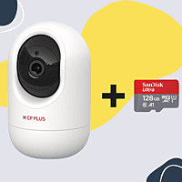 CP-E34A 3MP Wi-Fi PT Camera + 128GB Scandisk Card