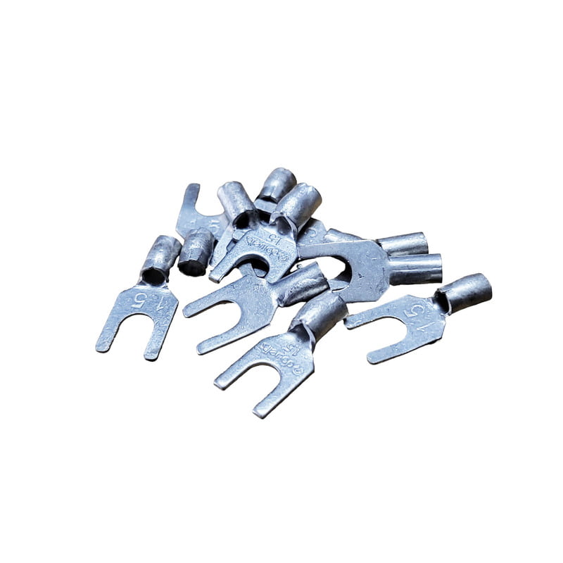 1.5 sq mm Cable Connector Lug Non Insulated Fork Crimp Terminal