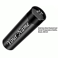 Temperature Display Gifting Custom Name Water Bottle Gifts for Boyfriend