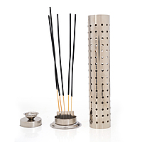 SS Bamboo Agarbatti Stand