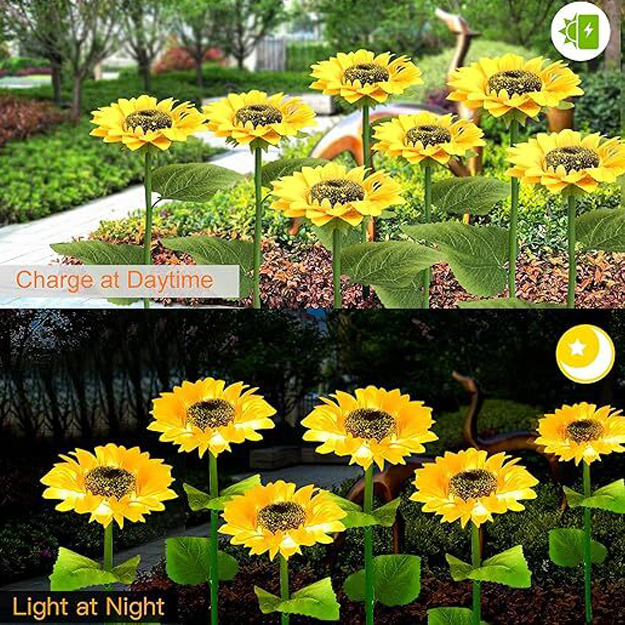 Sunflower Indoor/Outdoor Solar Light