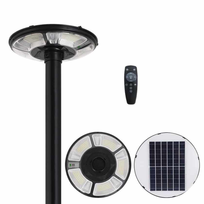 Thali UFO Model Solar Light Home Garden LED Waterproof Outdoor Lamp