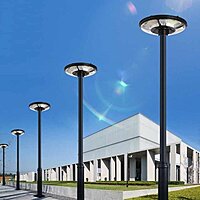 Thali UFO Model Solar Light Home Garden LED Waterproof Outdoor Lamp