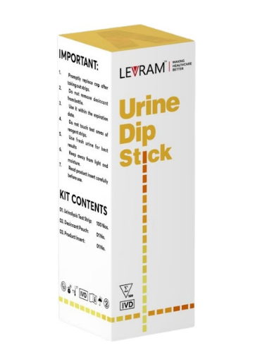 Levram Urine Dip Stick Levram Urine Dip Stick