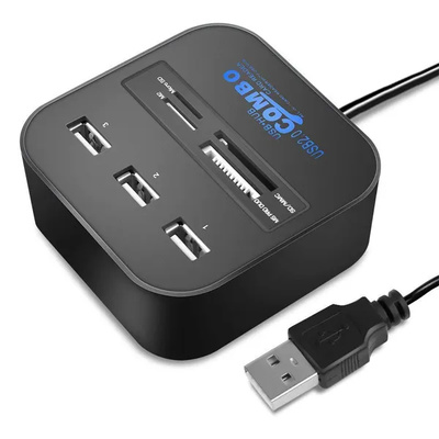 Usb Hub With Card Reader
