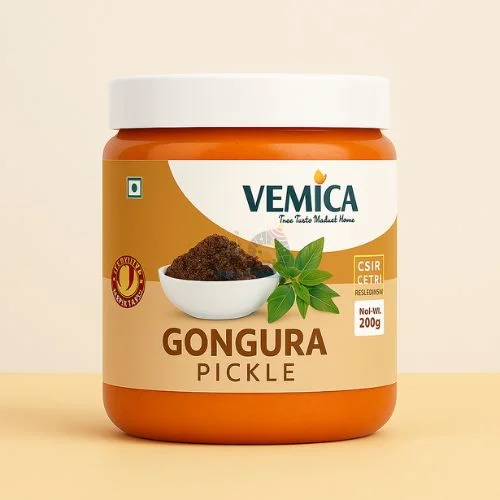VEMICA Gongura Pickle- 200g VEMICA Gongura Pickle- 200g