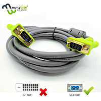 MULTYBYTE VGA CABLE 3 MTR MULTYBYTE VGA CABLE 3 MTR