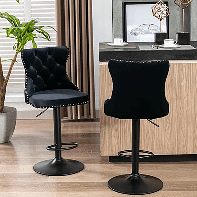 VIKINTERIO Swivel Adjustable Height Stool (Set of 2) VIKINTERIO Swivel Adjustable Height Stool (Set of 2)