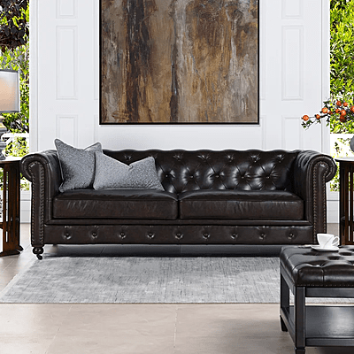 VIKINTERIO Samode Chesterfield Leather Sfa VIKINTERIO Samode Chesterfield Leather Sfa