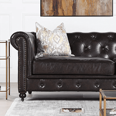 VIKINTERIO Samode Chesterfield Leather Sfa VIKINTERIO Samode Chesterfield Leather Sfa