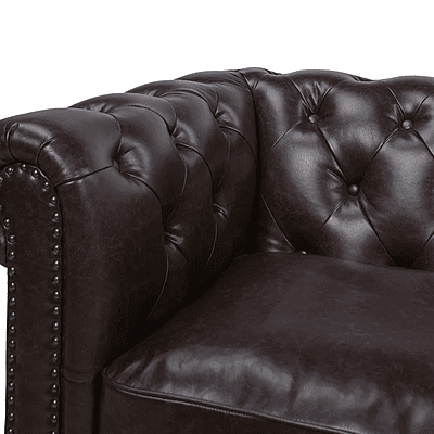 VIKINTERIO Samode Chesterfield Leather Sfa VIKINTERIO Samode Chesterfield Leather Sfa