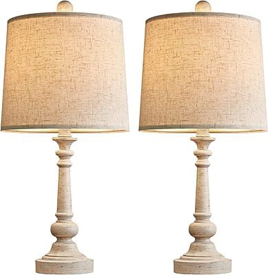 21" Retro Style Farmhouse Table Lamp Sets of 2 for Living Room 21" Retro Style Farmhouse Table Lamp Sets of 2 for Living Room