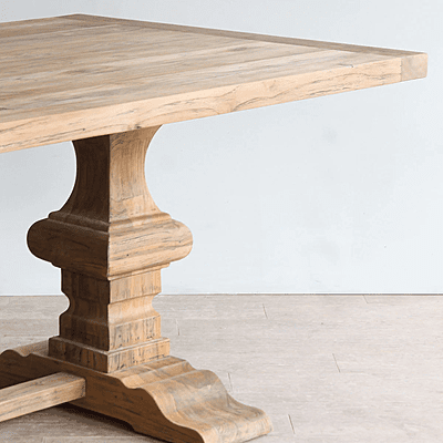 Vikinterio SEVILLEN Antique Six Seater Dining Table Vikinterio SEVILLEN Antique Six Seater Dining Table