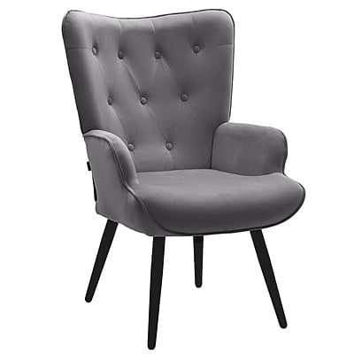 Vikinterio Upholstered Wingback Chair Vikinterio Upholstered Wingback Chair