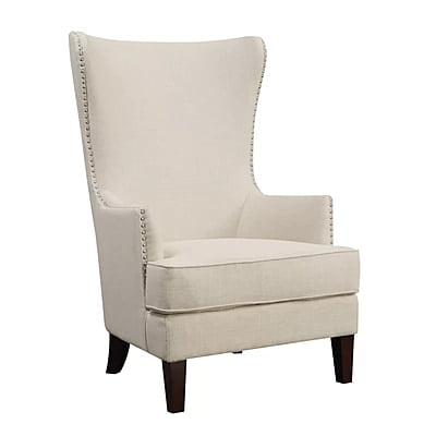 Vikinterio High back Upholstered Wingback Chair Vikinterio High back Upholstered Wingback Chair