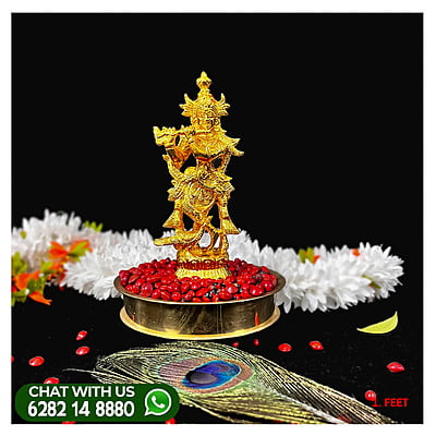 VISHUKANI set -SPECIAL-4-Items- full brass
