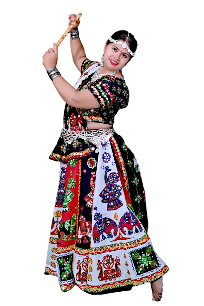 Women Garba Lehenga Choli Fancy Dress