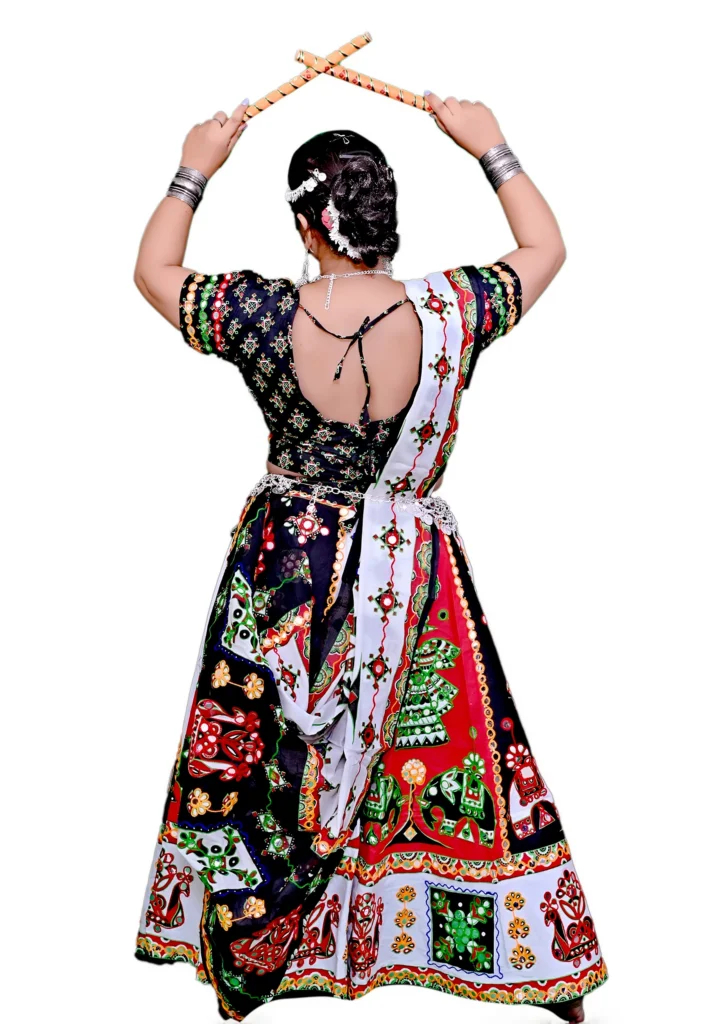 Women Garba Lehenga Choli Fancy Dress