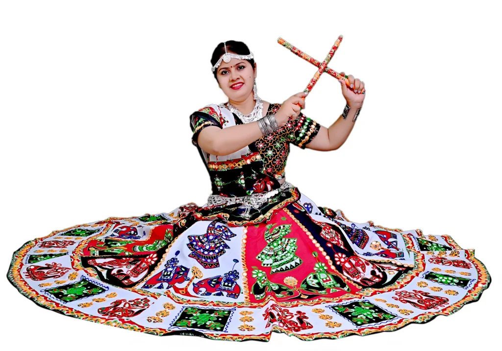 Women Garba Lehenga Choli Fancy Dress