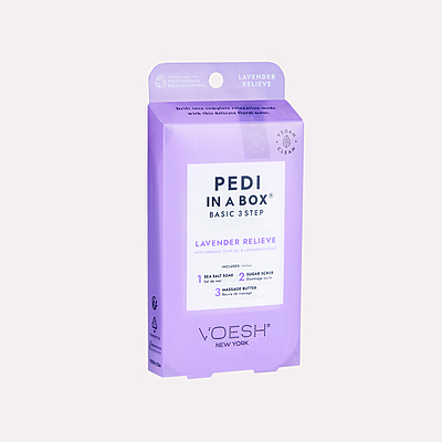 Pedi in a Box Basic 3 Step - Lavender Relieve