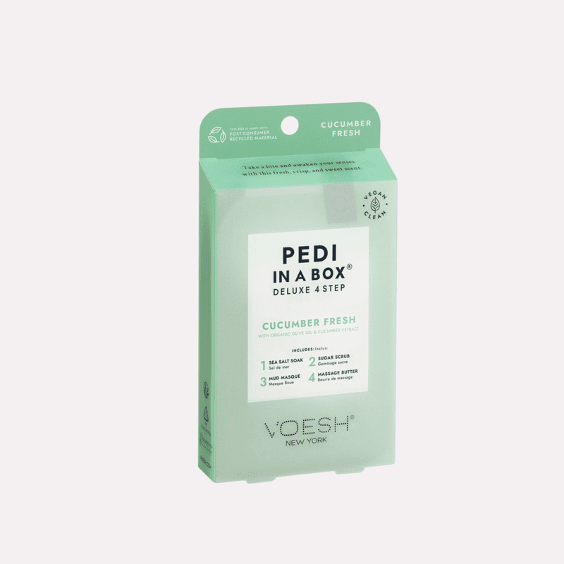 Pedi in a Box Deluxe 4 Step - Cucumber Fresh Pedi in a Box Deluxe 4 Step - Cucumber Fresh